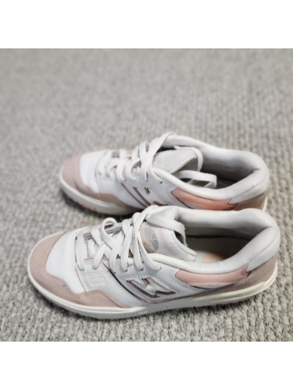 New Balance 550 White and Pink Women's Sneakers Size 6 Lace Up - Picture 10 of 14